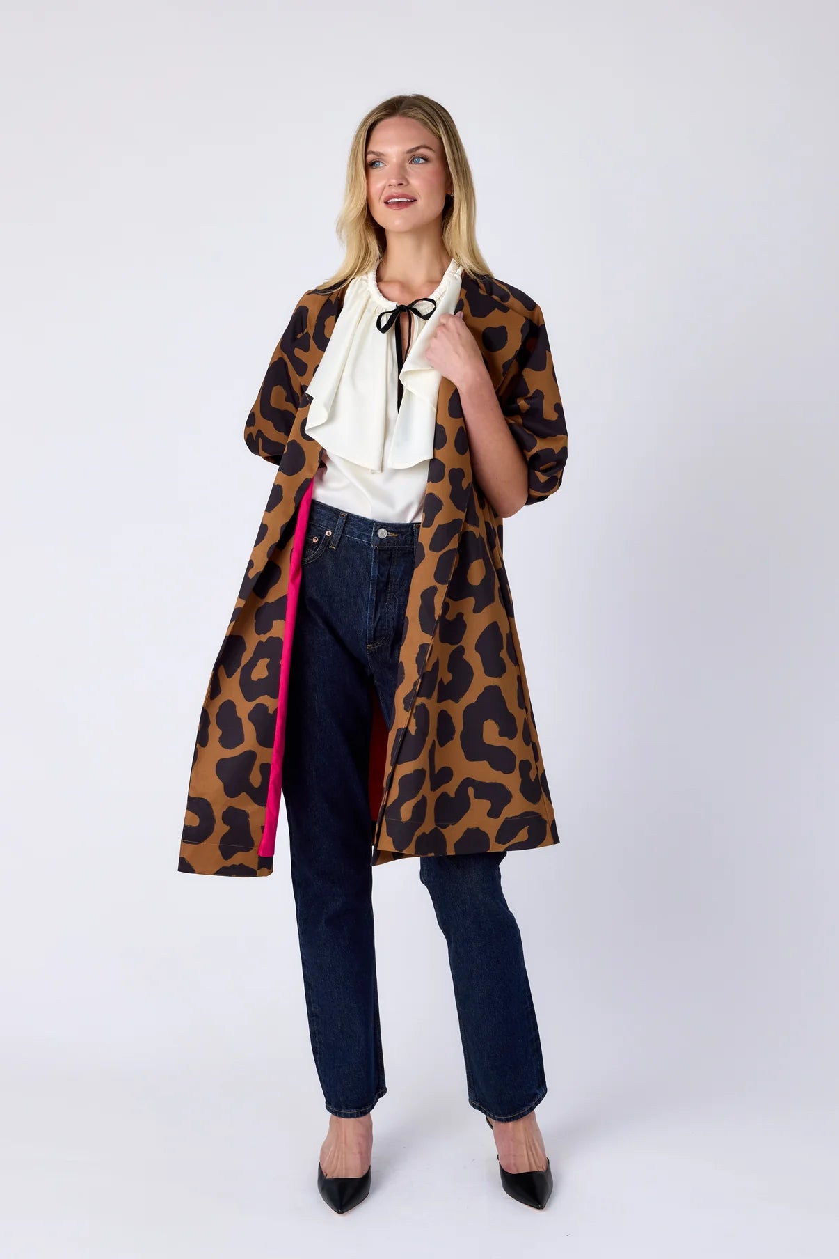 Crosby: Taryn Coat Leopard Den