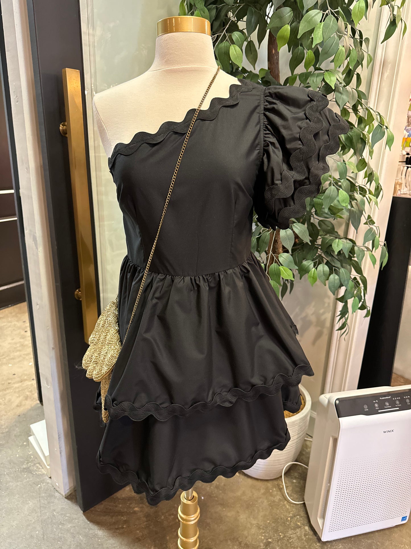 One Shoulder Romper