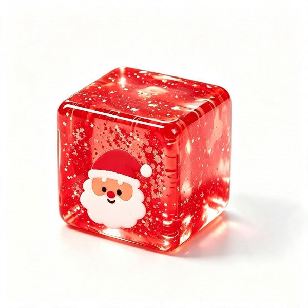 Christmas glitter cube squishy 7326248