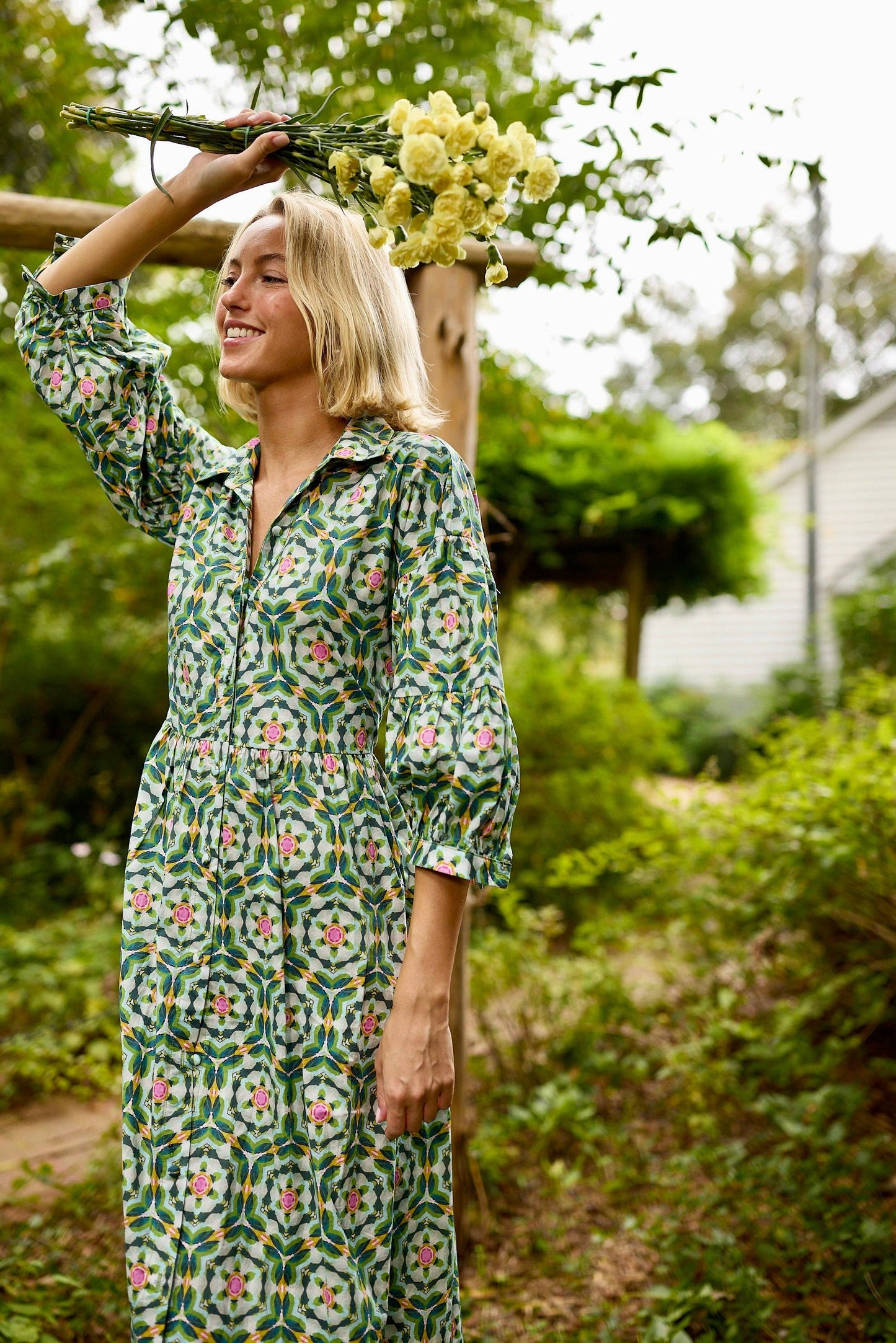 Penne Dress - Morehead Blue