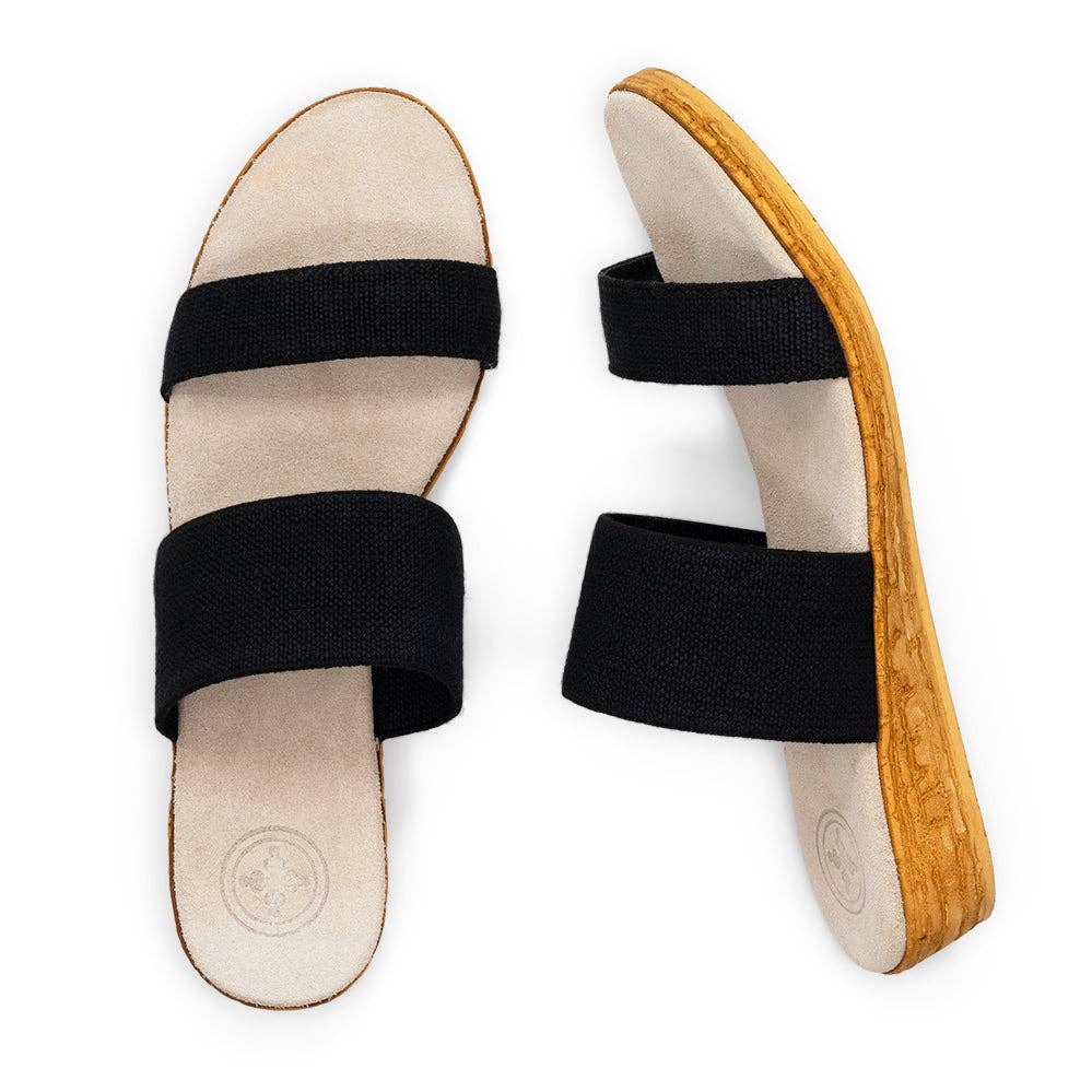 Cecilia Backless Slide-On Sandal