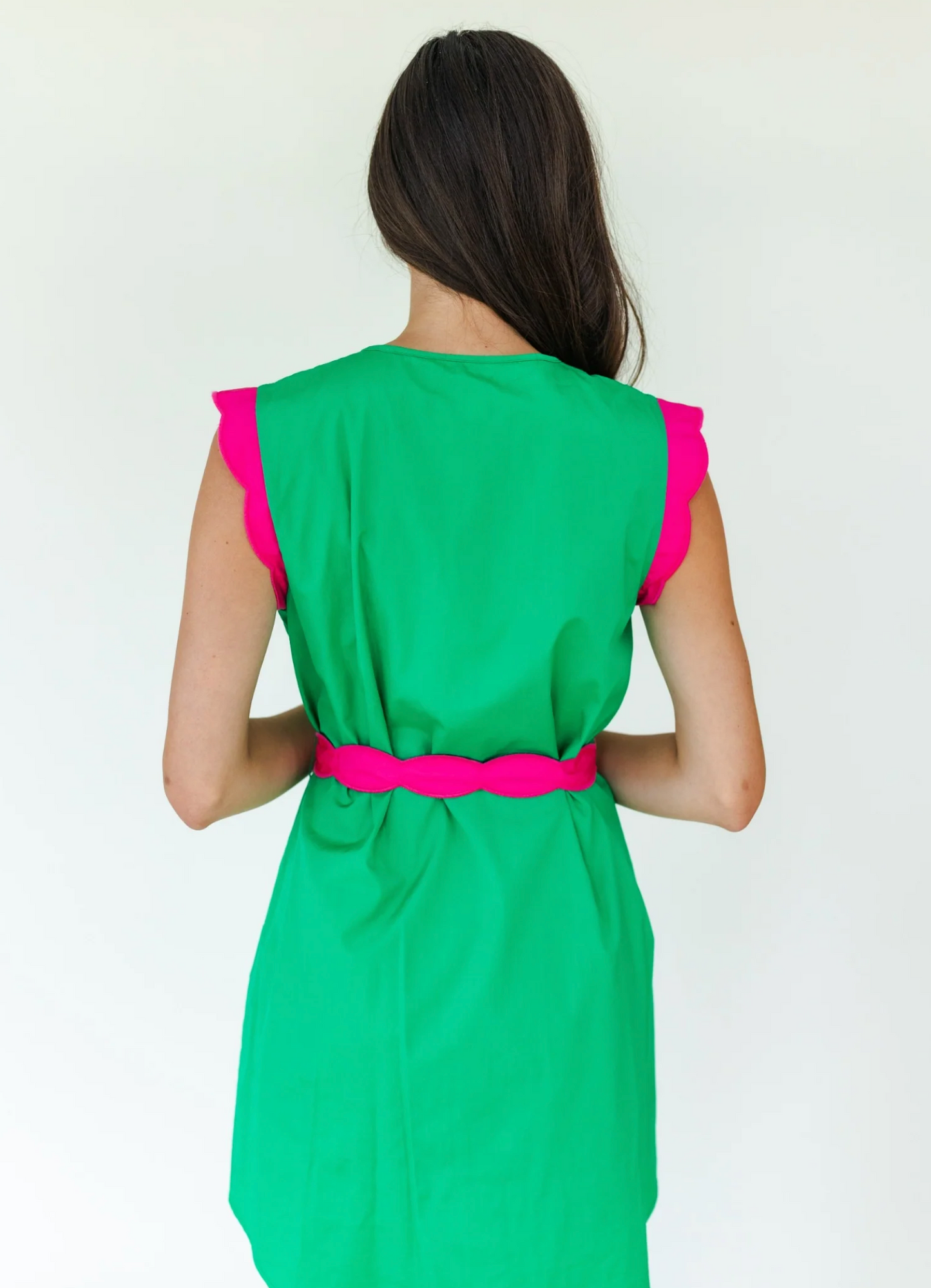 Vivian Dress - Bright Green
