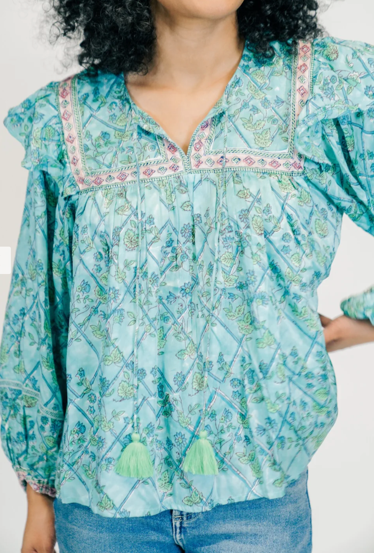 The Ash Blouse | Blue Bell