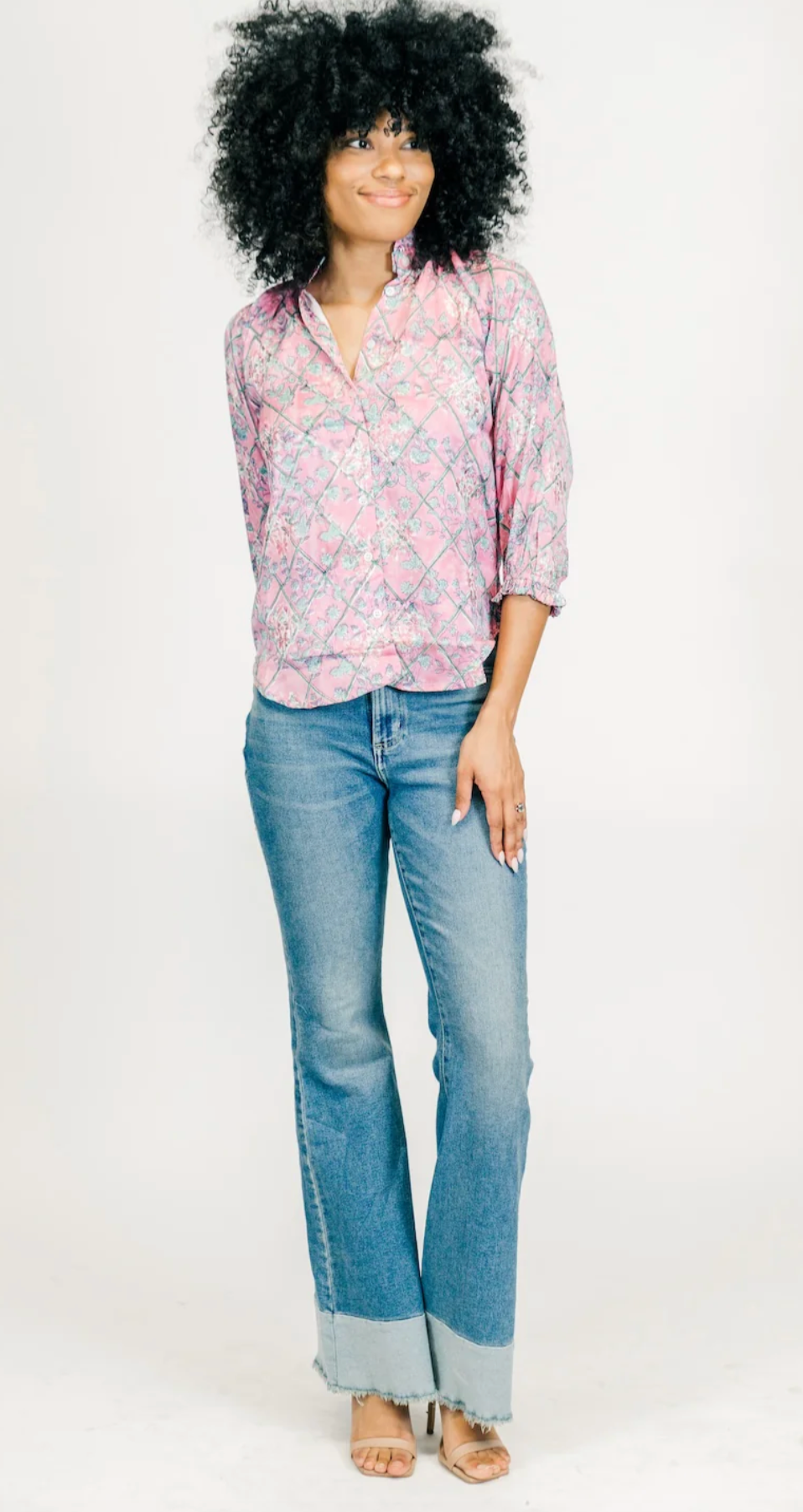 The Sage Blouse | Cherry Blossom
