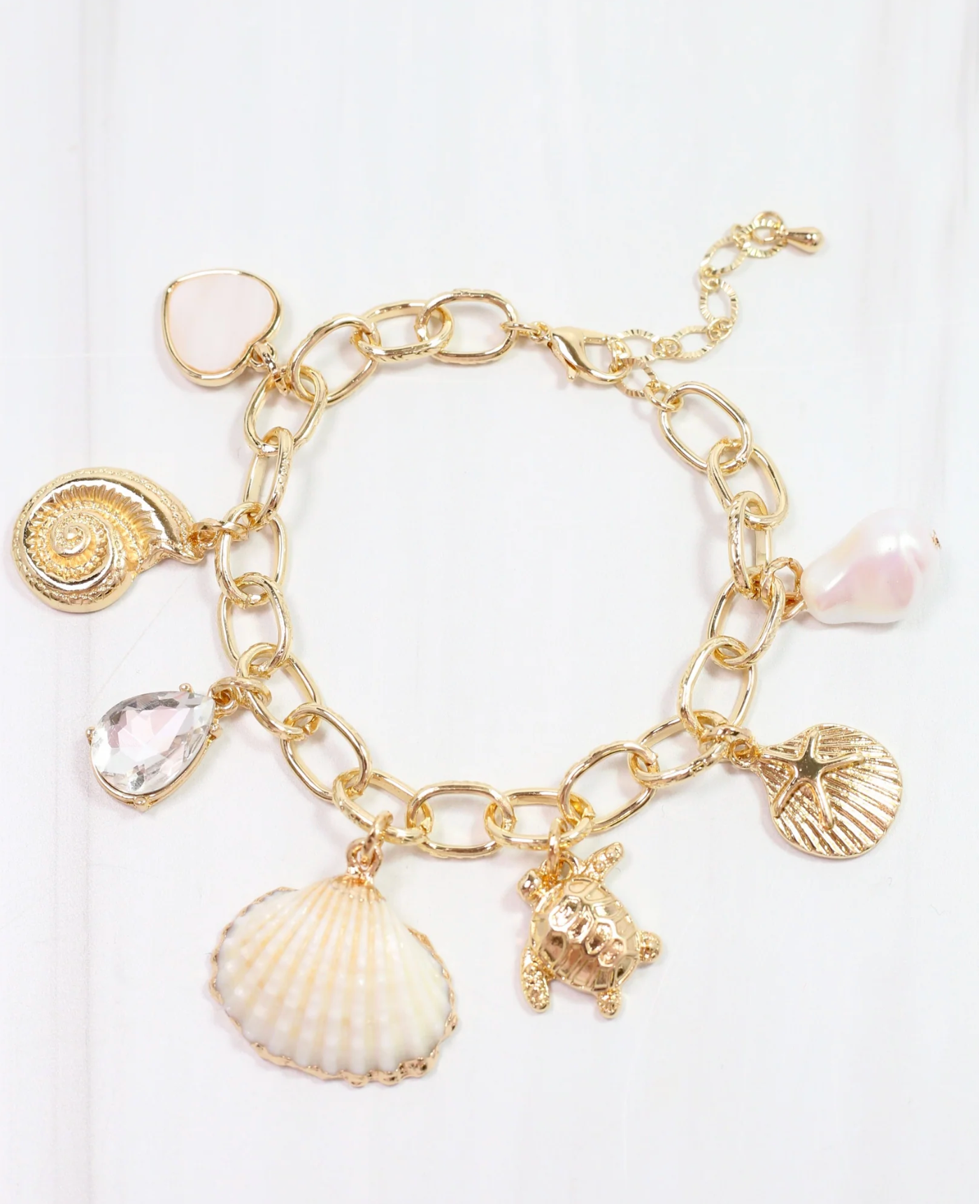 Henderson Charm Bracelet Gold