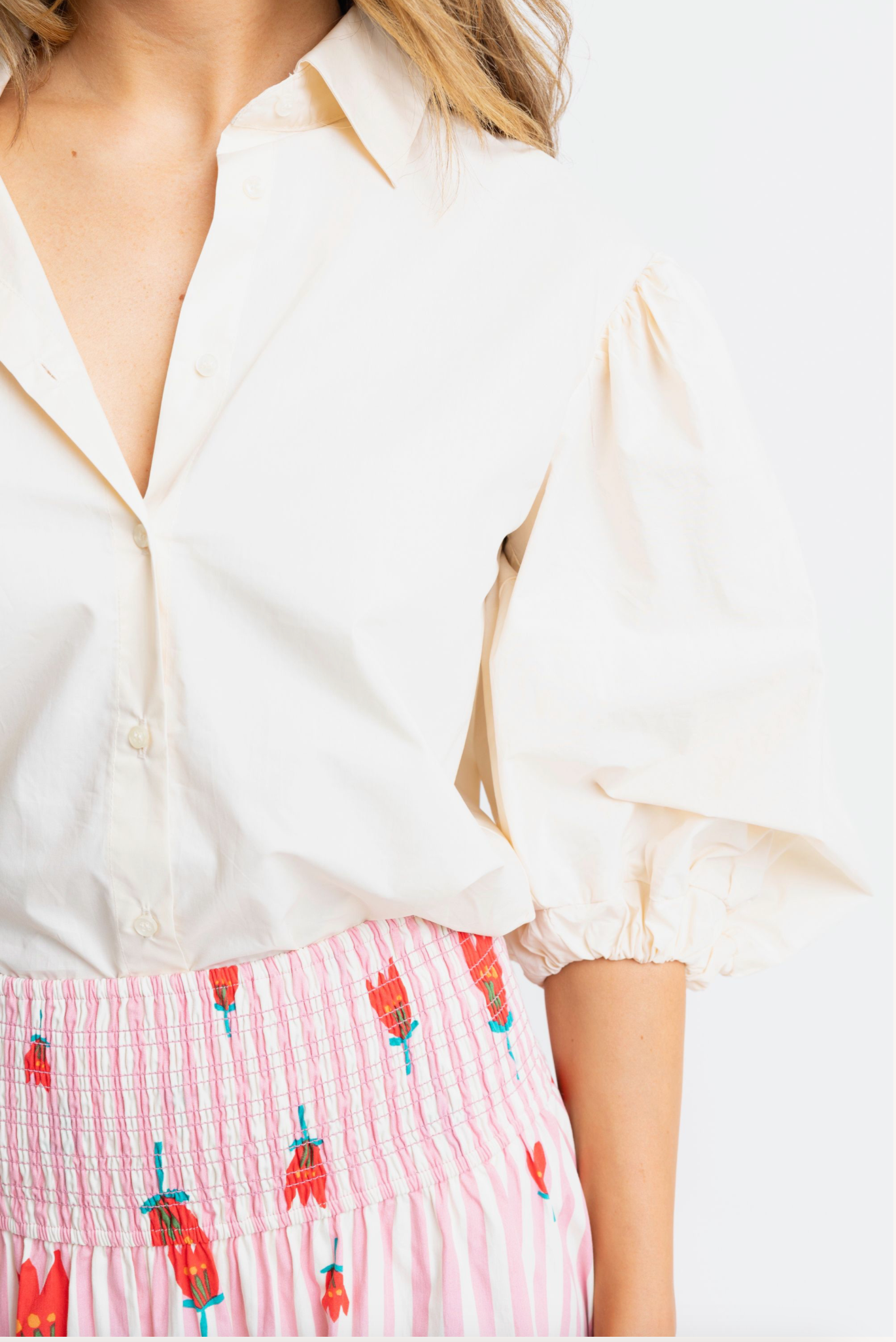 Karlie Puff Sleeve Top