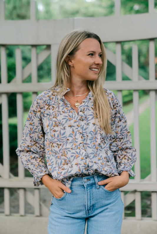 Sage Blouse | Gilded Branch