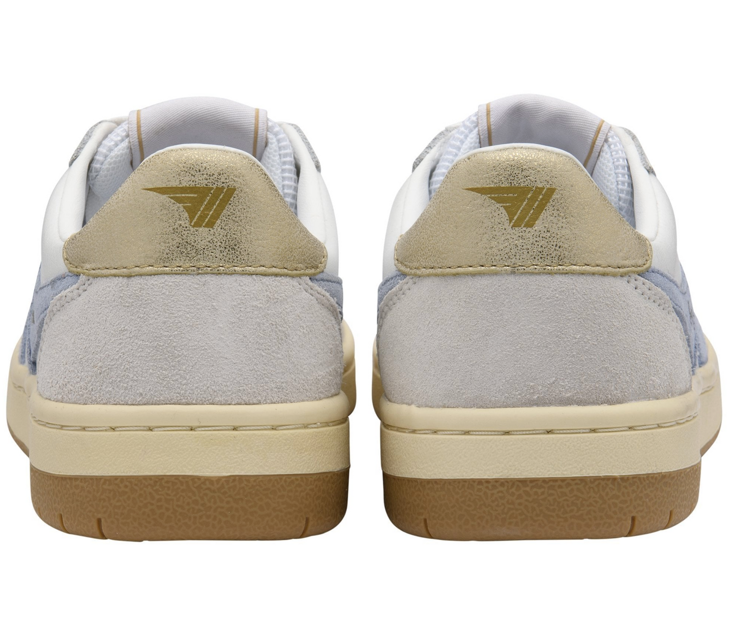 White/Air/Gold | Gola Classics Women's Hawk Sneakers