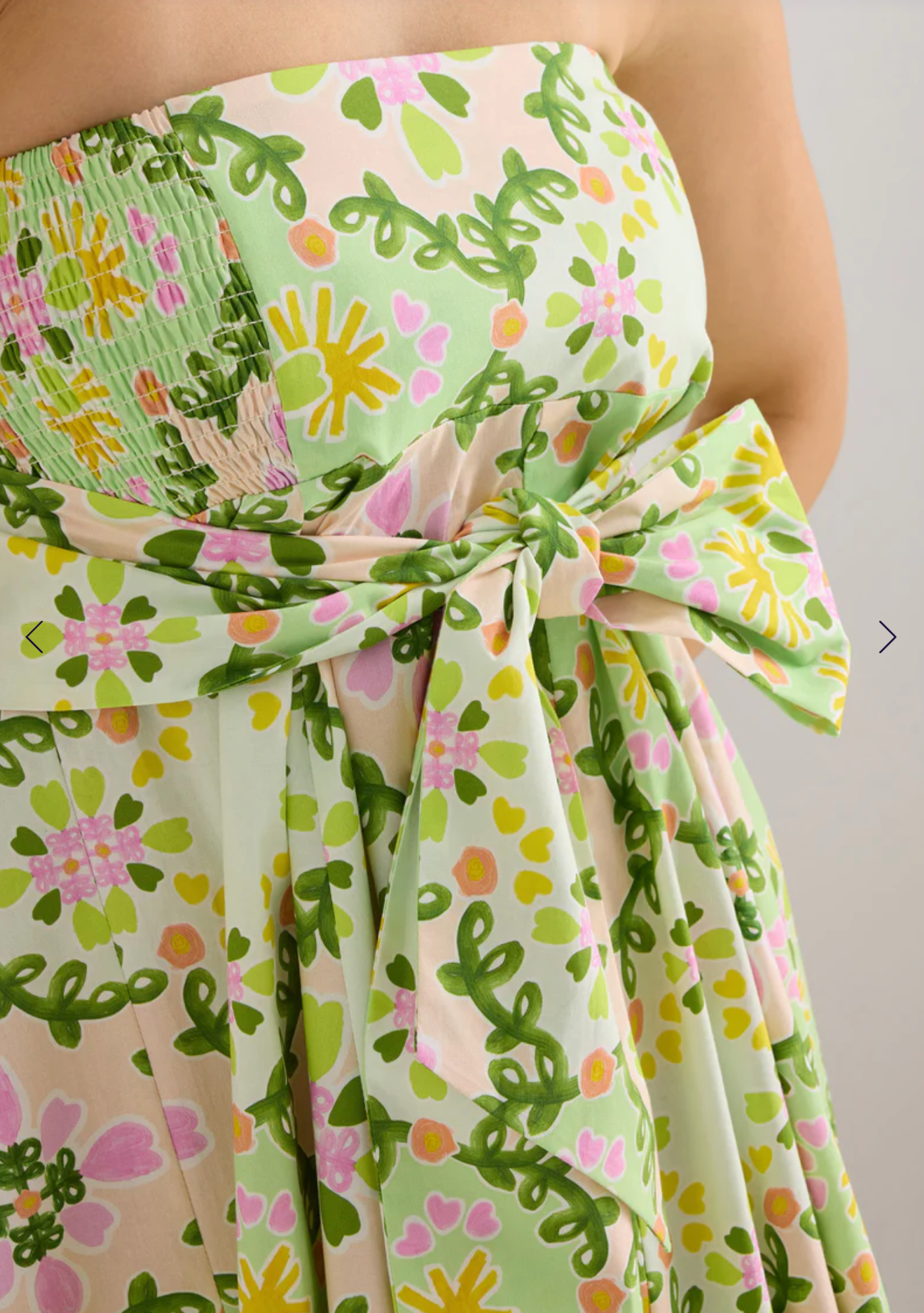 The Dalia Skirt Dress | Green Clover Canvas