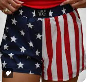 American Flag Boxer Shorts