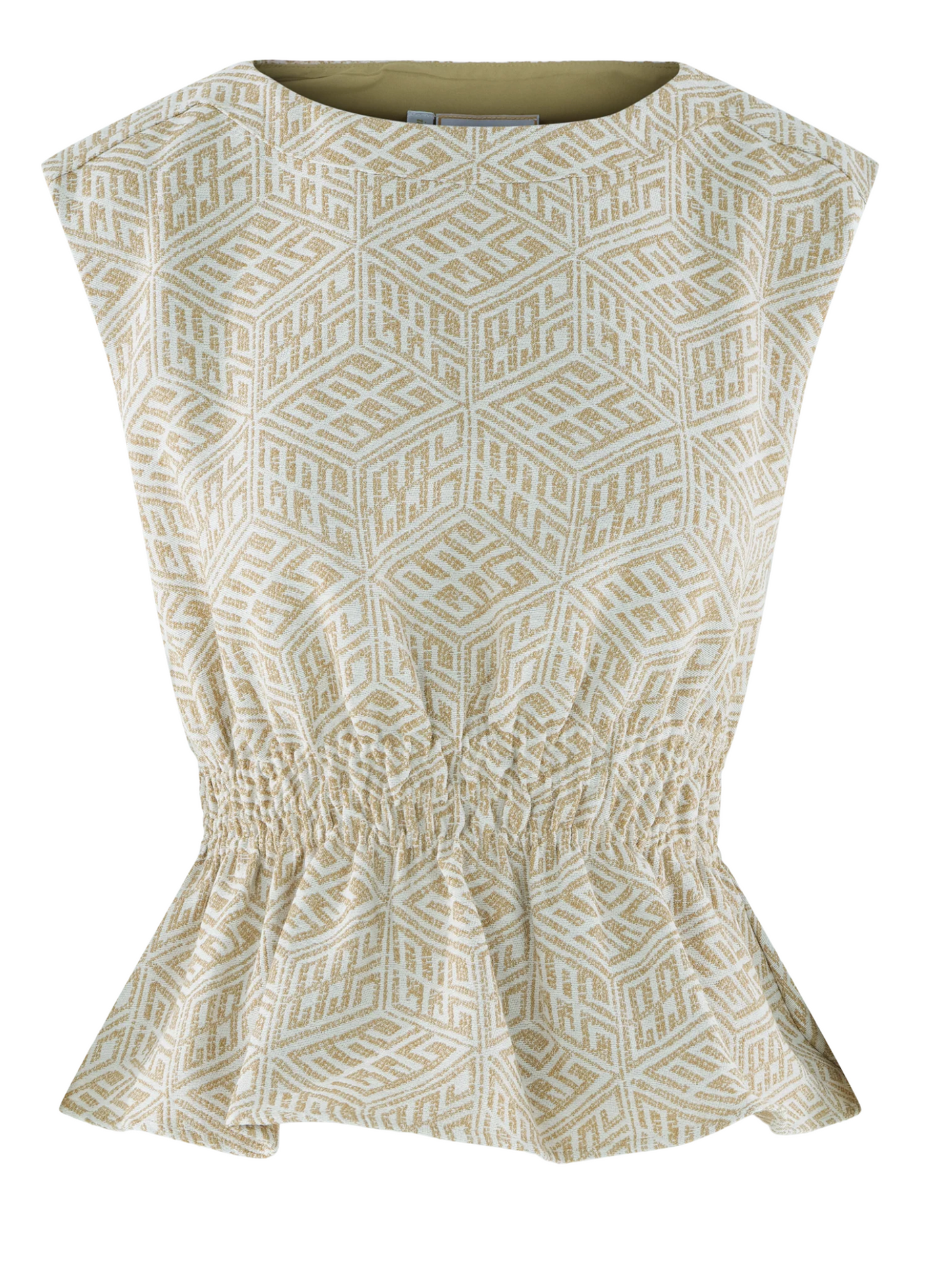 Aria Top | Mosaic Monogram