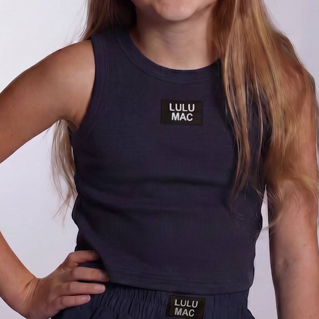 LM-KTK-1000 NAVY KIDS SOLID TANK LULU MAC