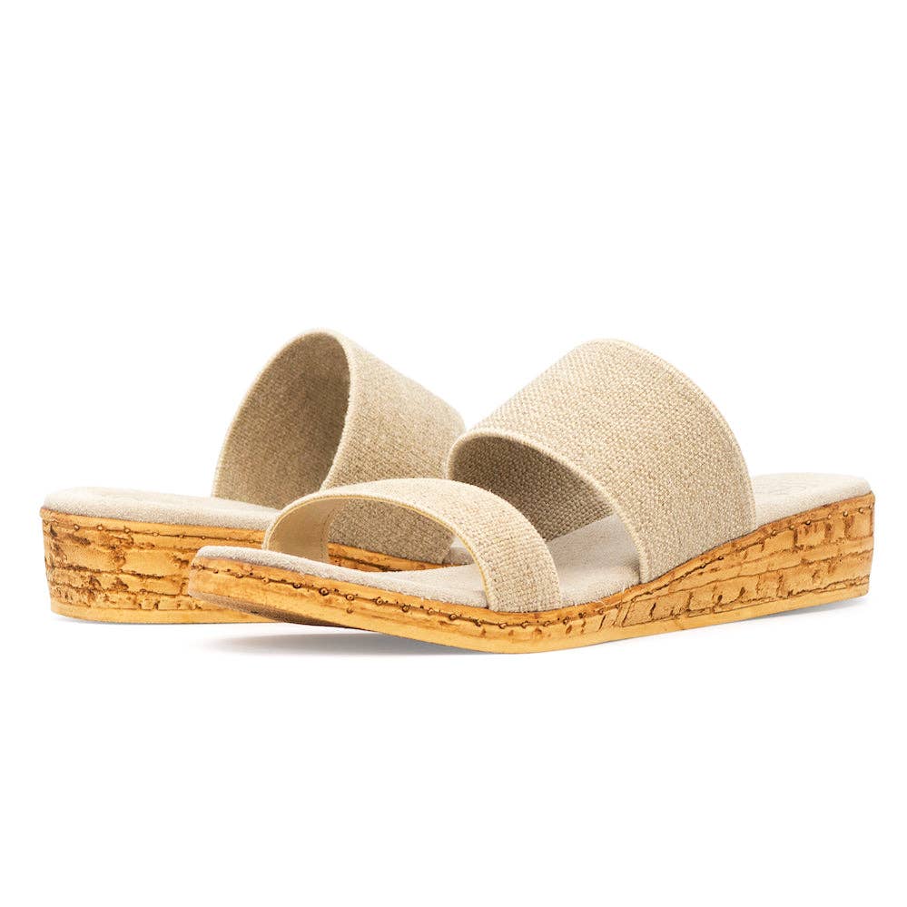 Cecilia Backless Slide-On Sandal