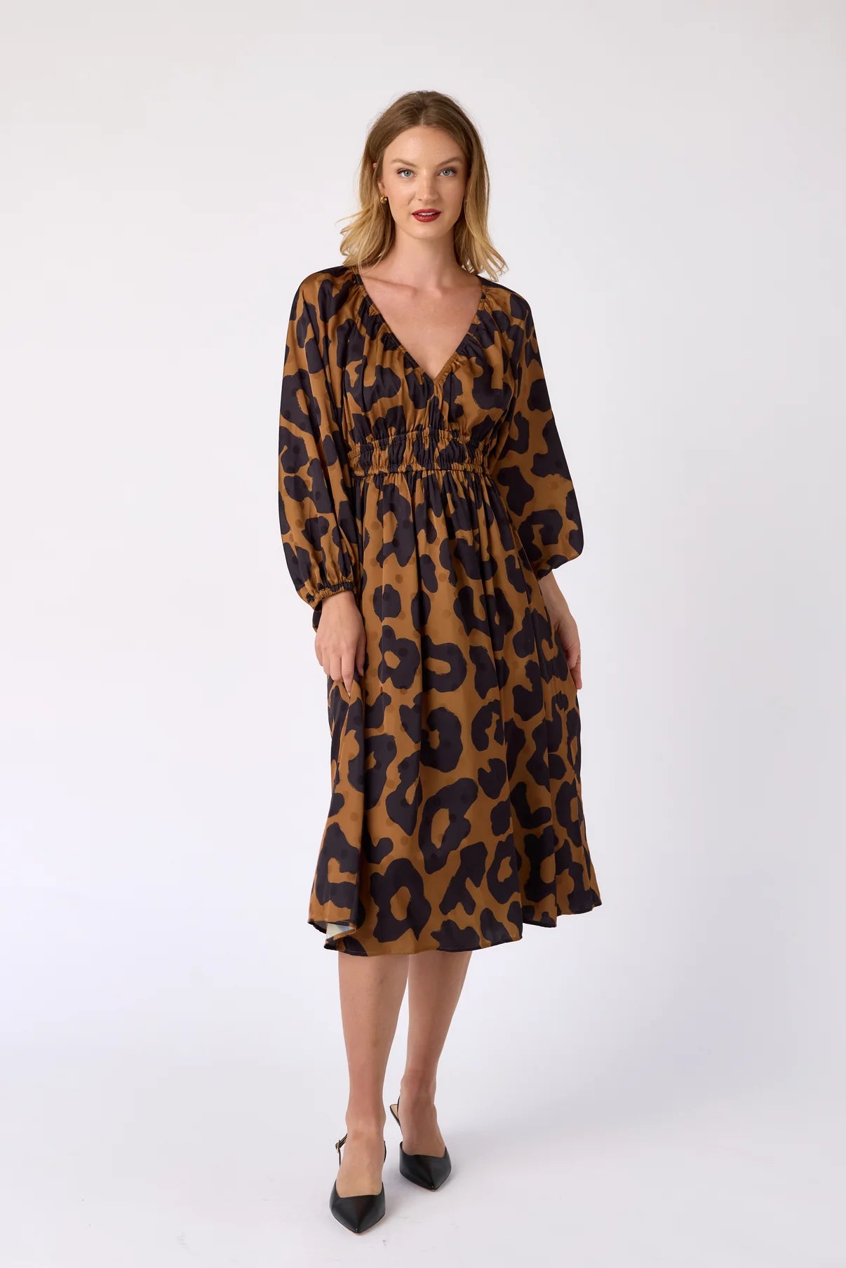 Crosby: Holland Dress- Leopard Den