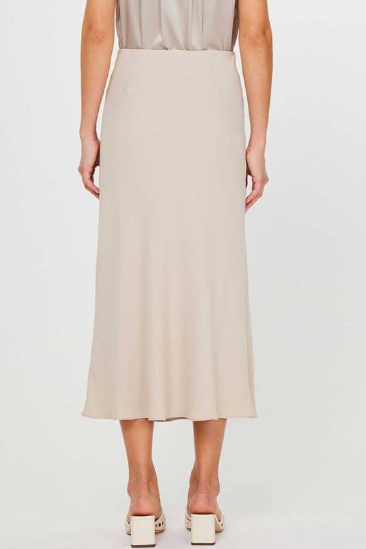 Slip Midi Skirt