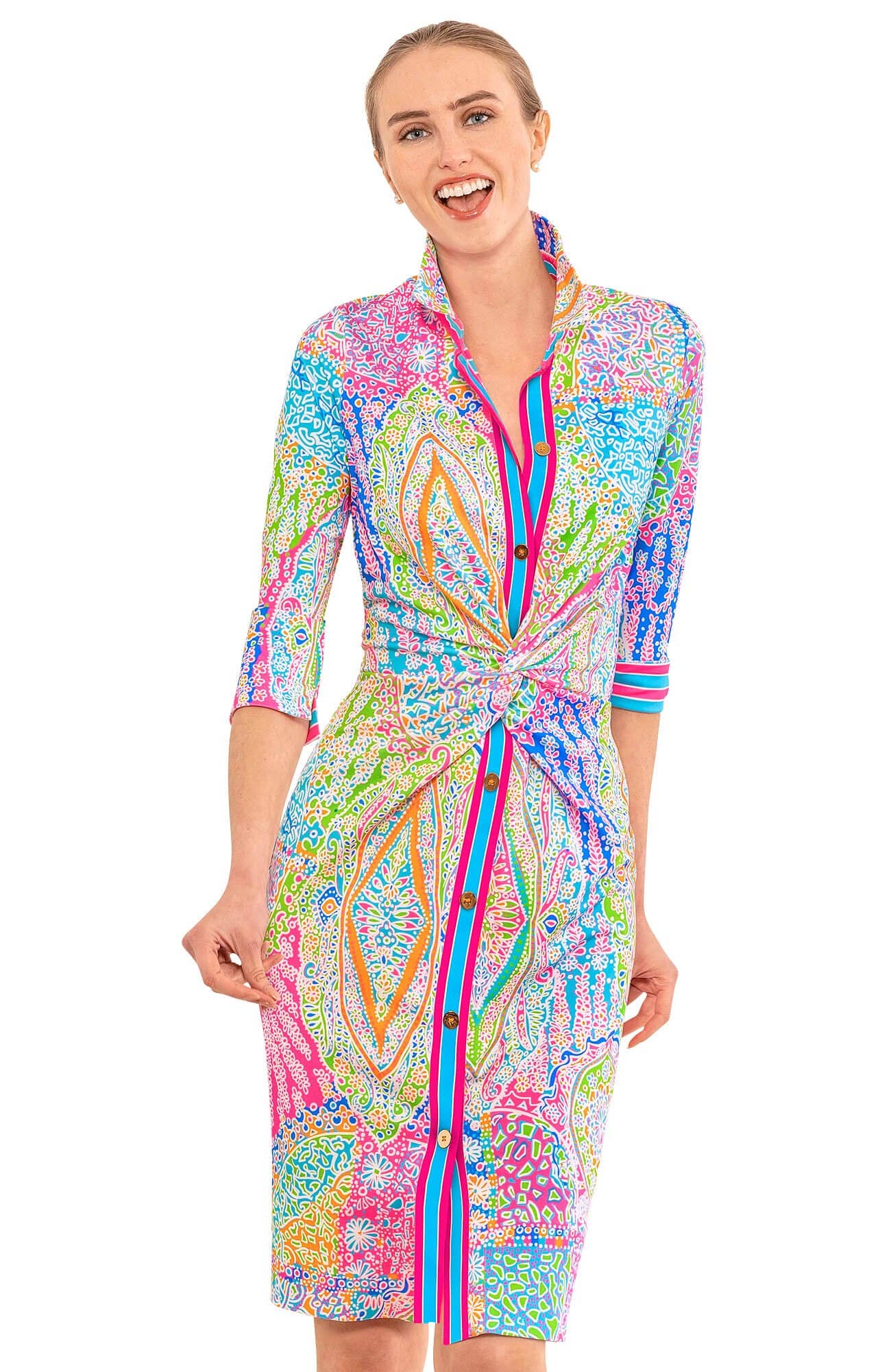 Twist & Shout Dress - Grand Bazaar