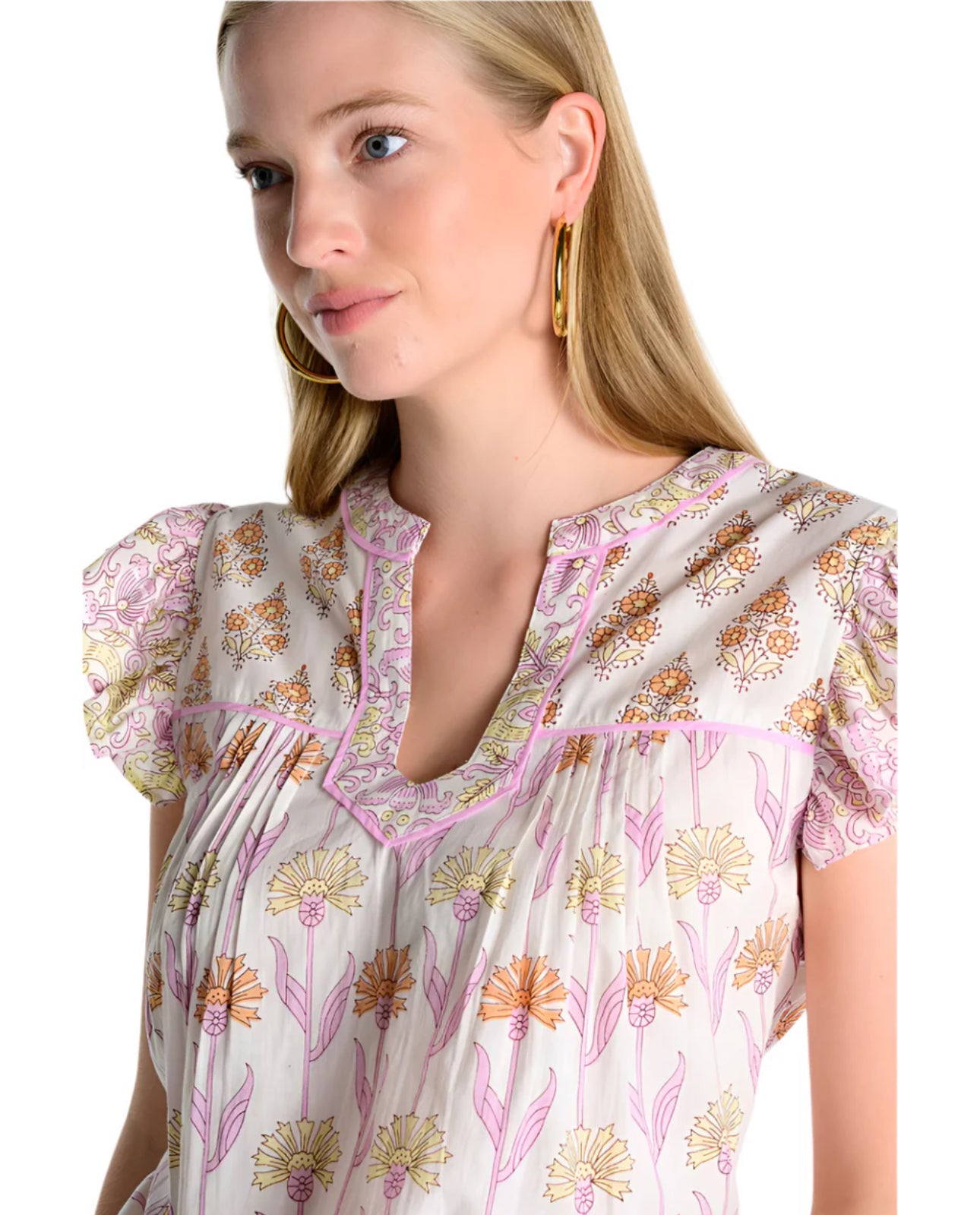 Three Pattern Top 650377