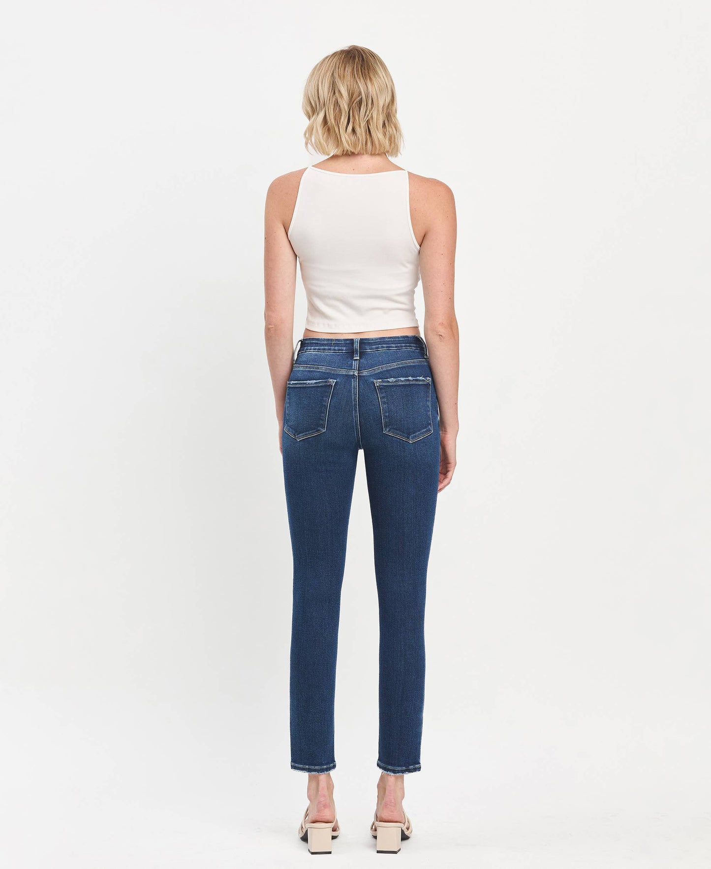 TUMMY CONTROL HIGH RISE SEAMLESS WB SKINNY JEANS