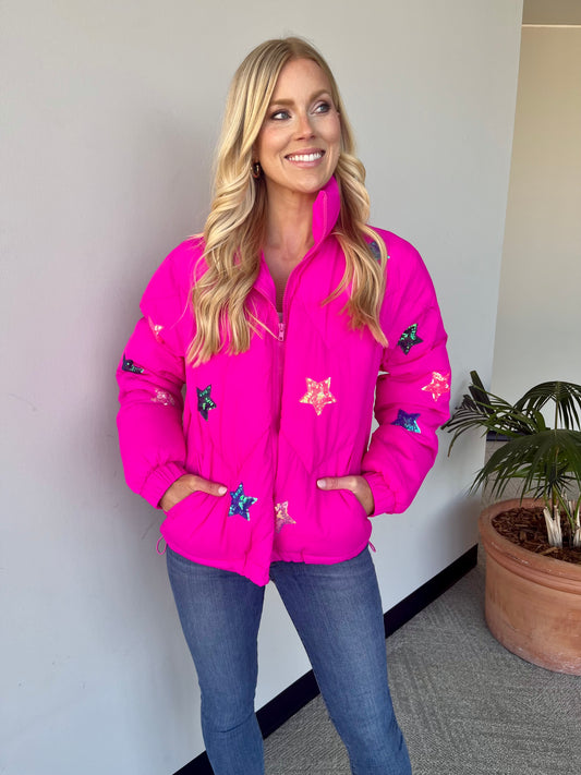 CC Pink Stars Jacket