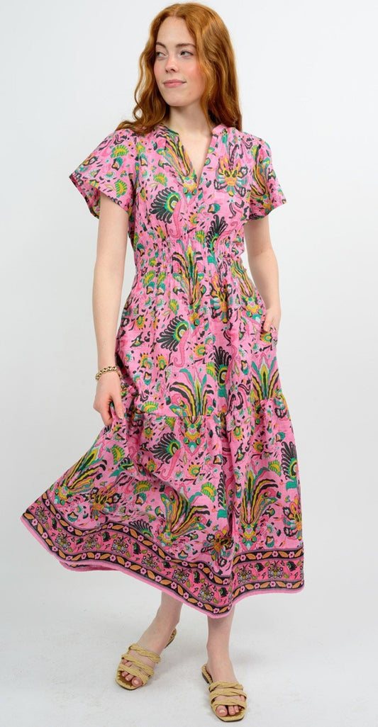 Tropical Borders Dress 75709