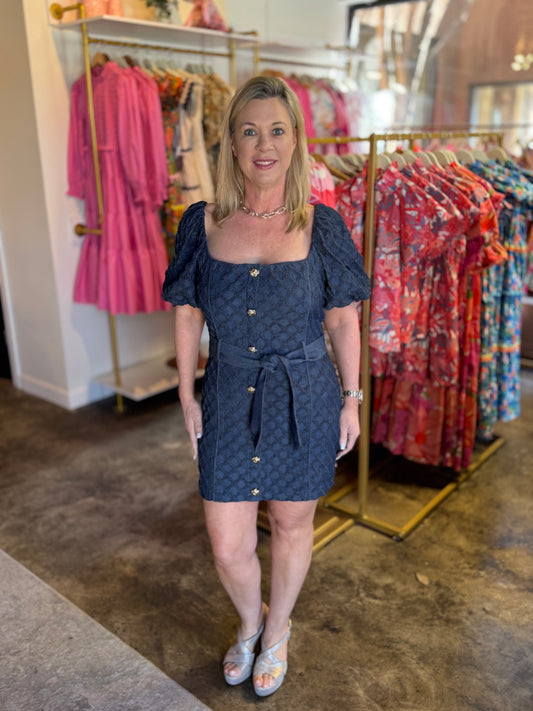 KEELEY PUFFSLEEVE MINI DRESS