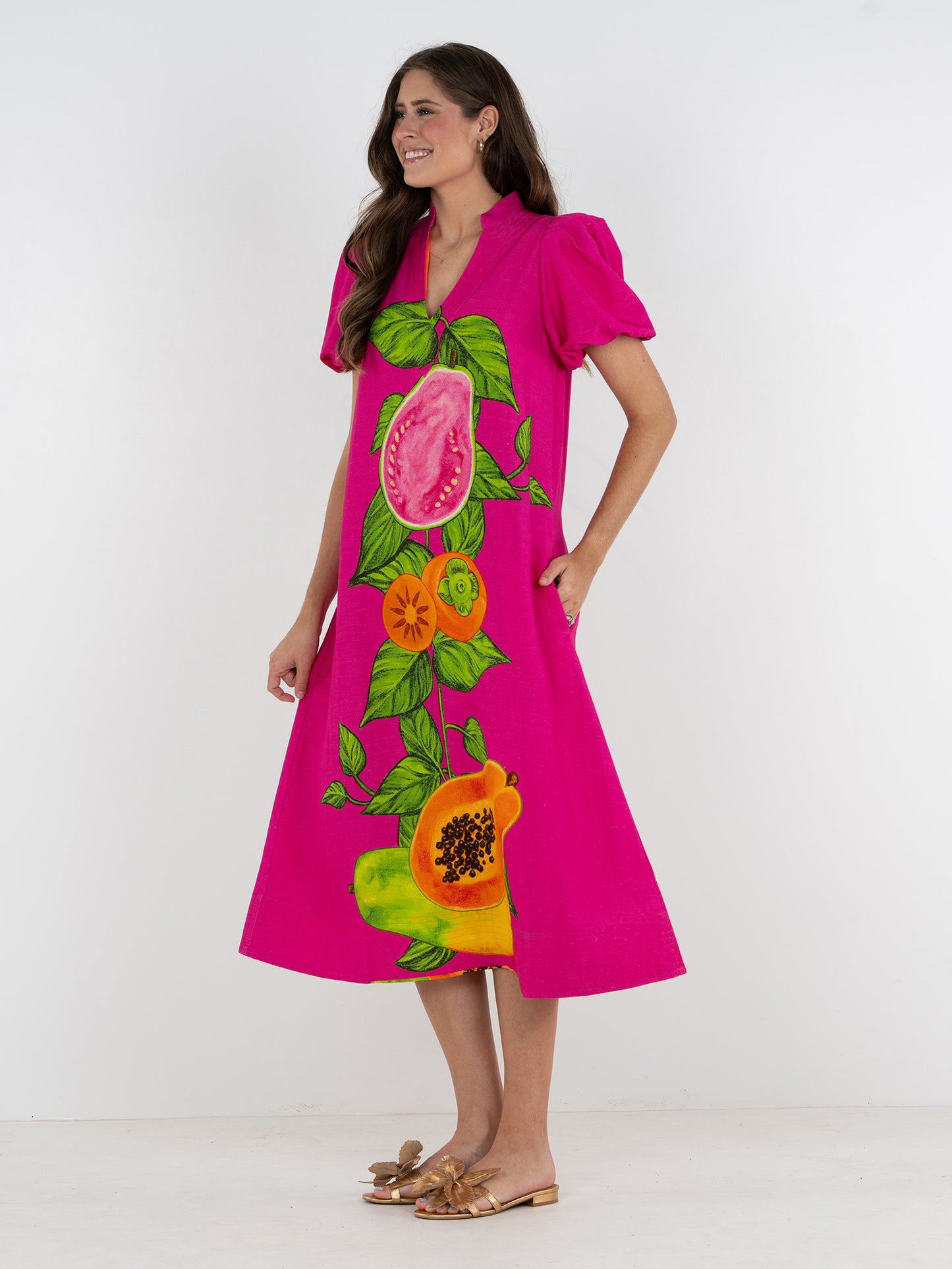Hampton Dress | Papaya Vine