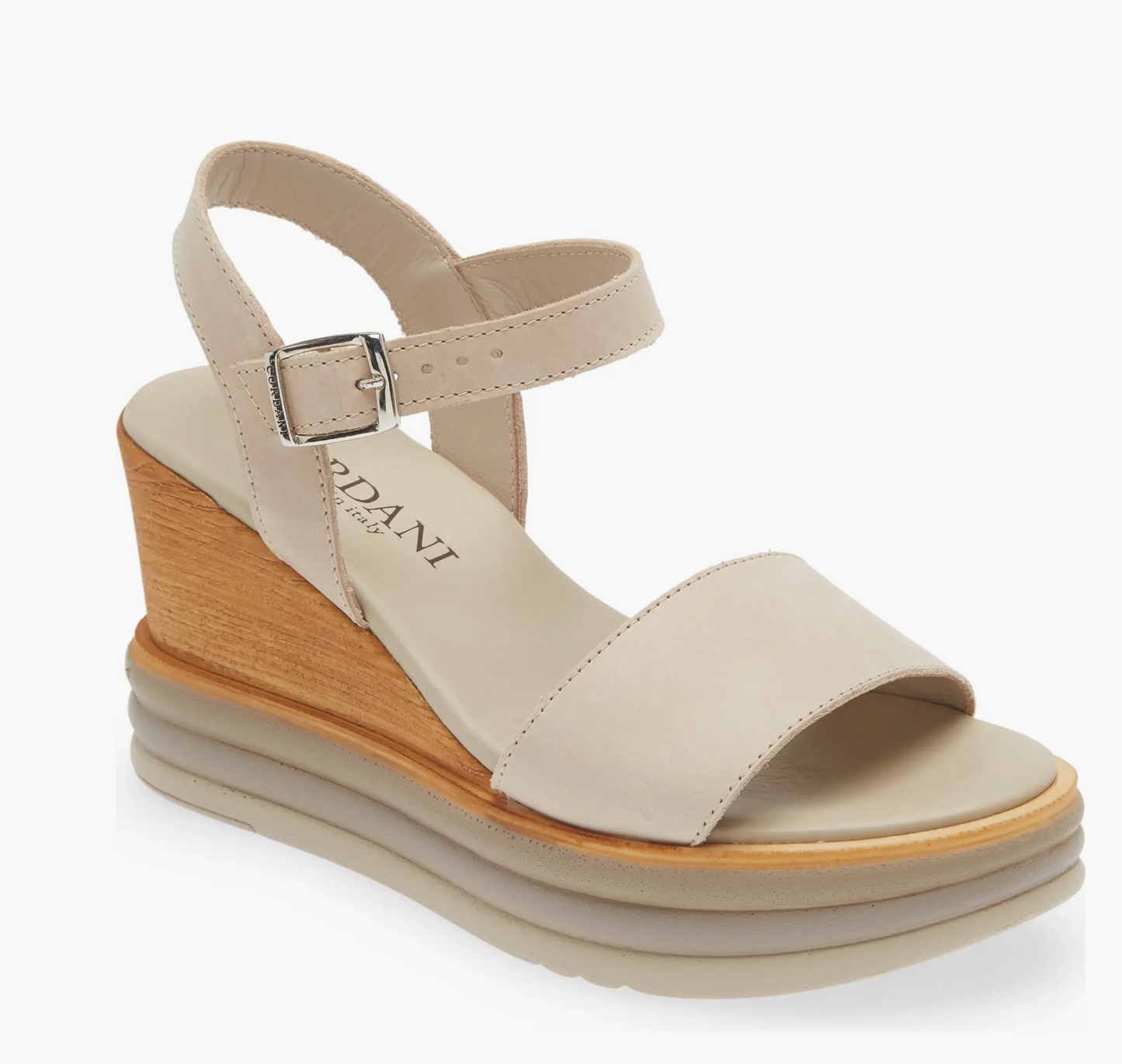 Olivia Quarter Strap Wedge Sandal