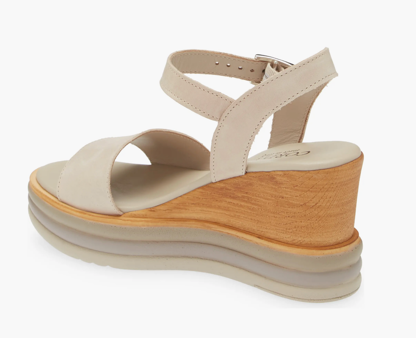 Olivia Quarter Strap Wedge Sandal