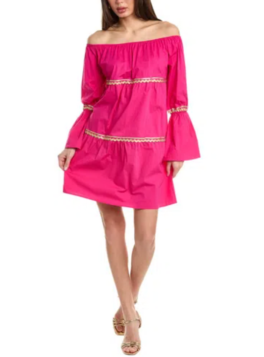 Blaine Dress - Pink Ric Rac