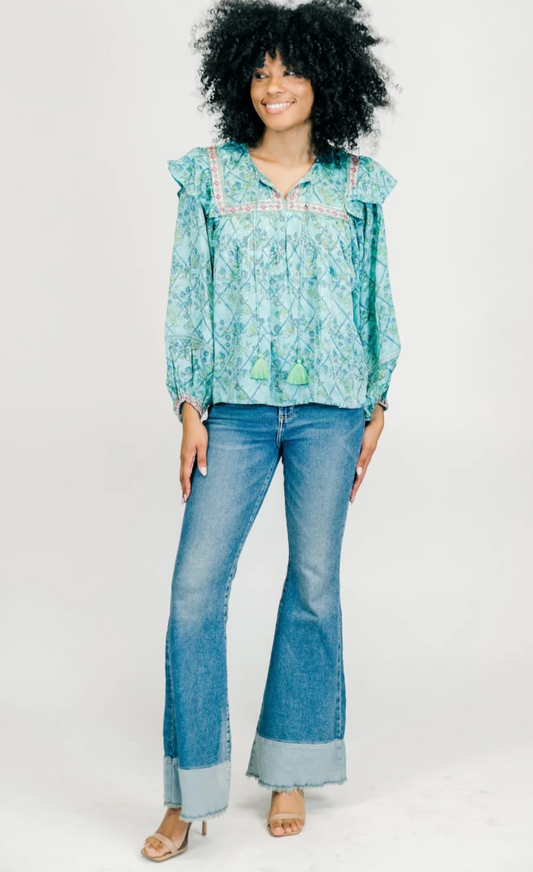 The Ash Blouse | Blue Bell
