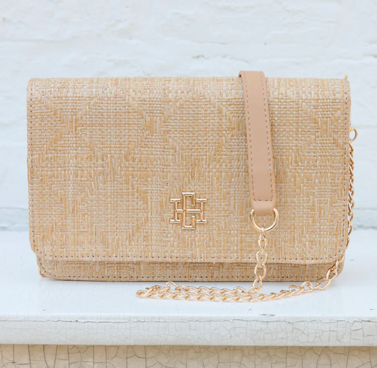 Bryn Crossbody - Natural Lattice