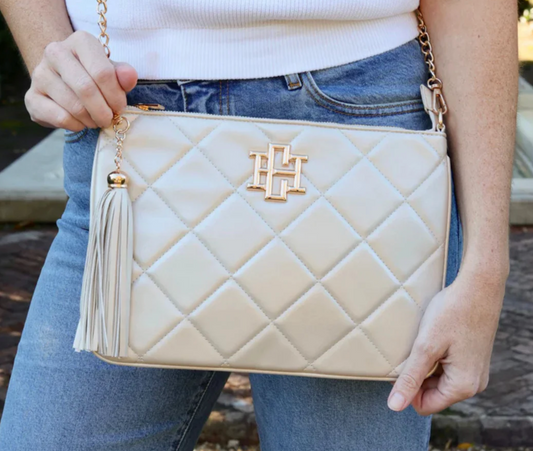 Madelyn Crossbody Cream Quilted LD