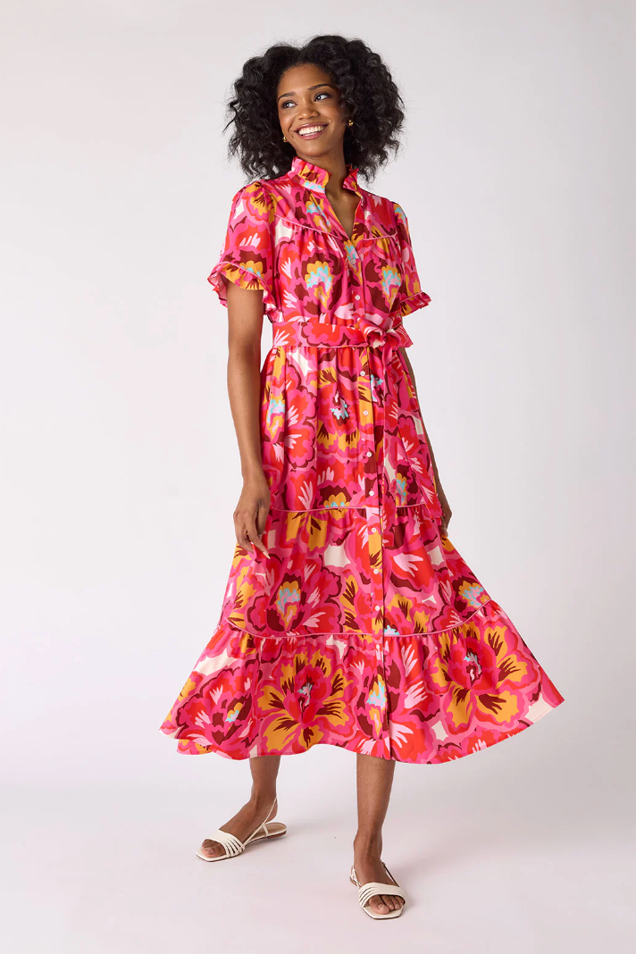 Hampton Dress | Paper Flower