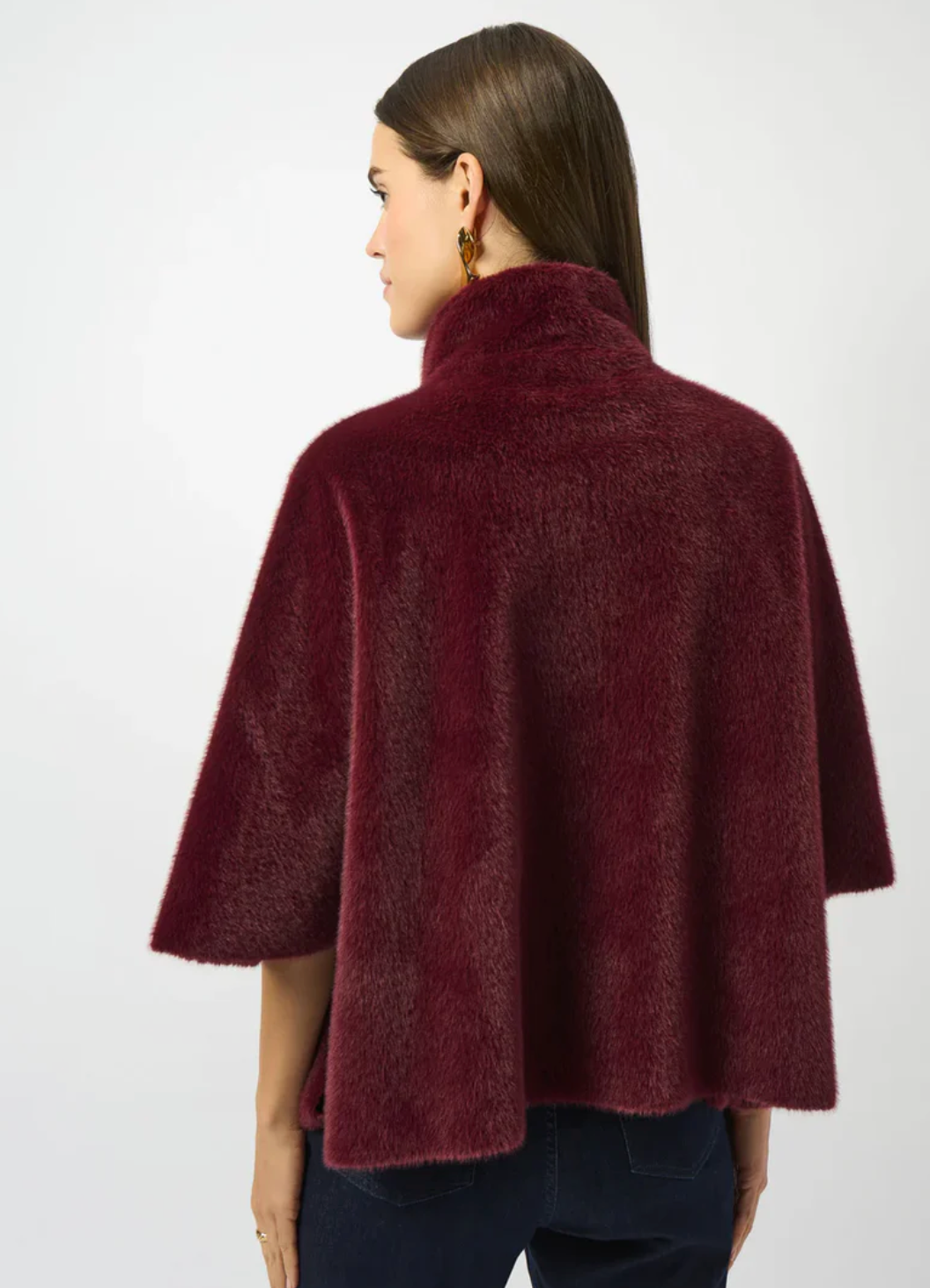 Joseph Ribkoff Faux Fur Jacket