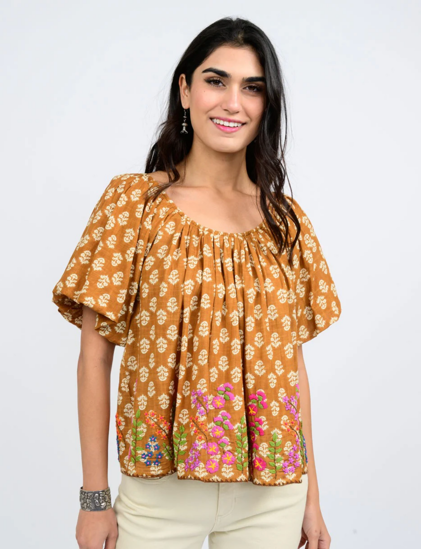 Garden of Flowers Top