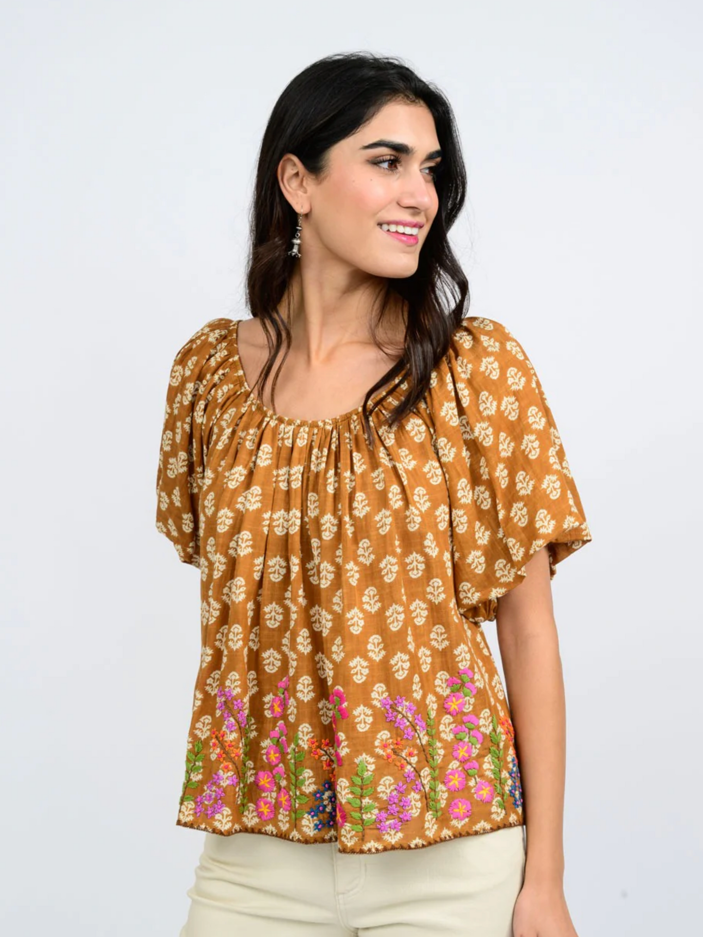 Garden of Flowers Top