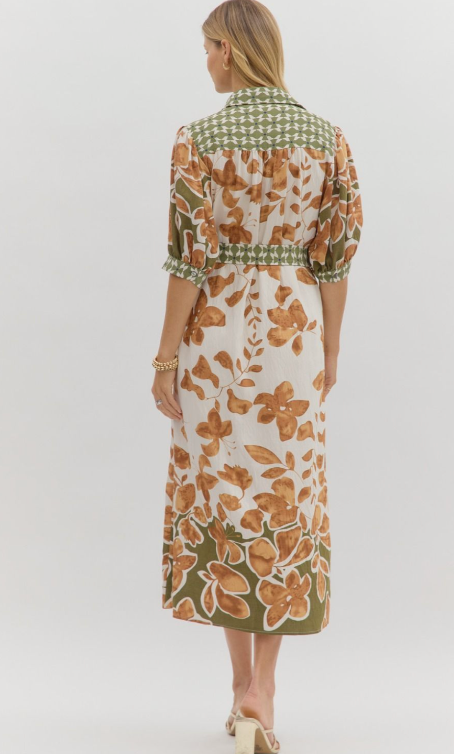 Fallin' For You Midi Dress