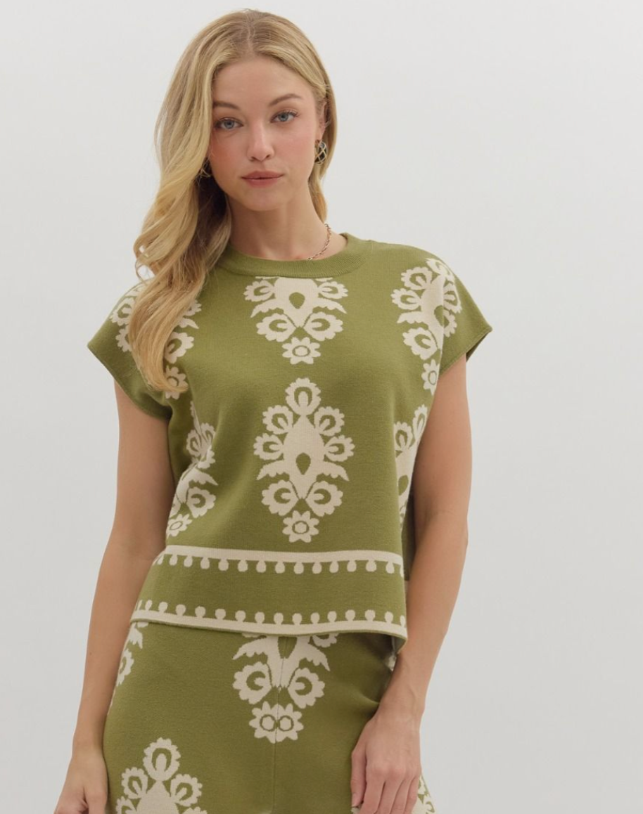 Clove Knit Top