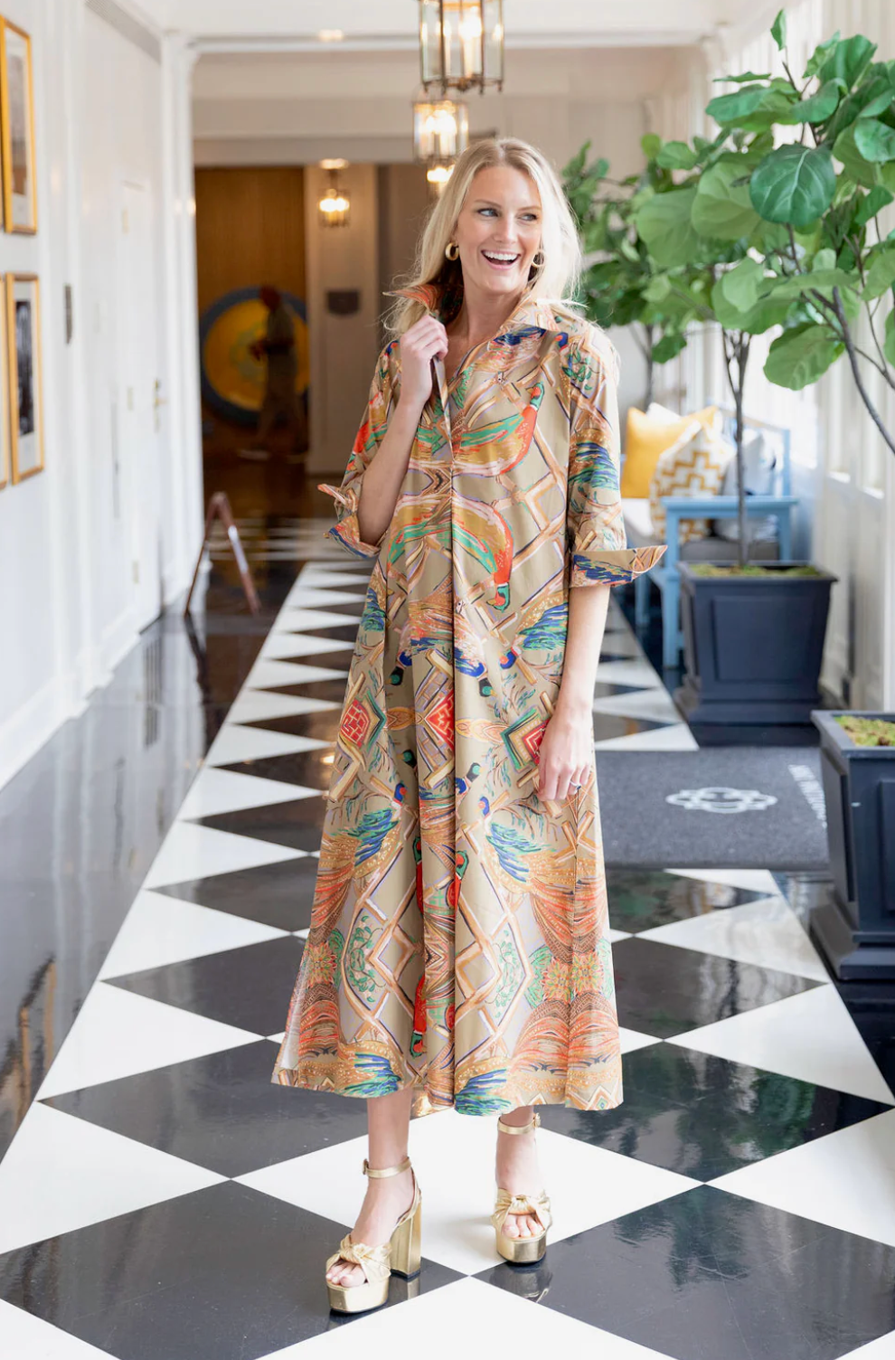 Winston© Shirt Dress Long