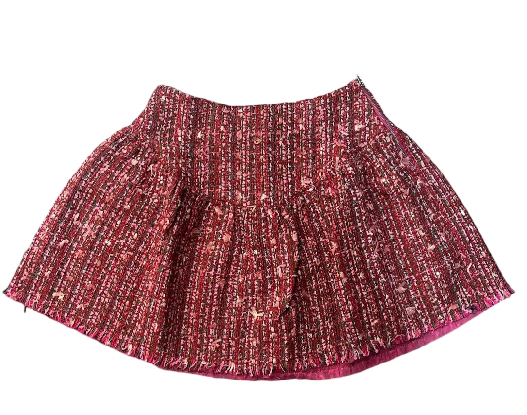 Sincerely Ours Amanda Skort | Pink Multi Tweed
