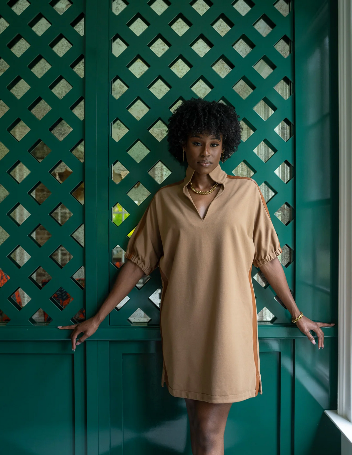 Poppy Dress | Luggage Ponte