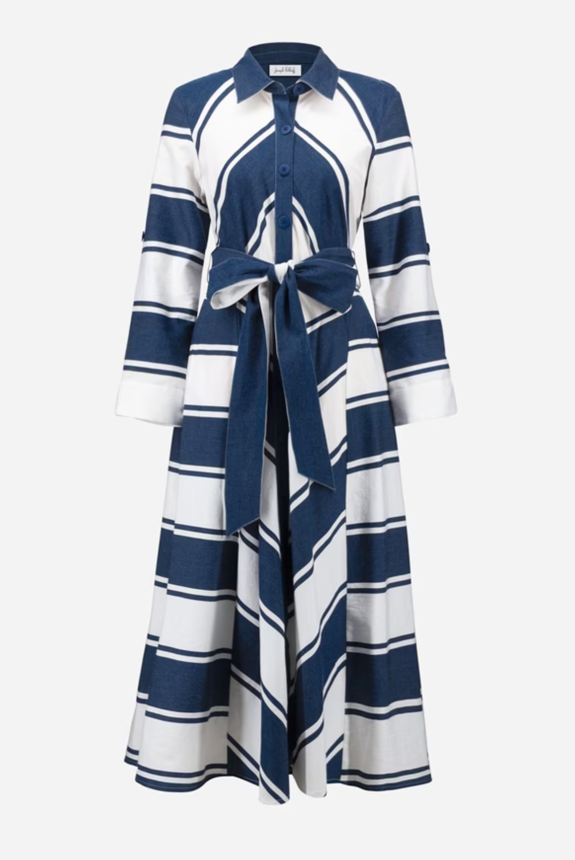 Casual Striped Maxi Dress Style 261936