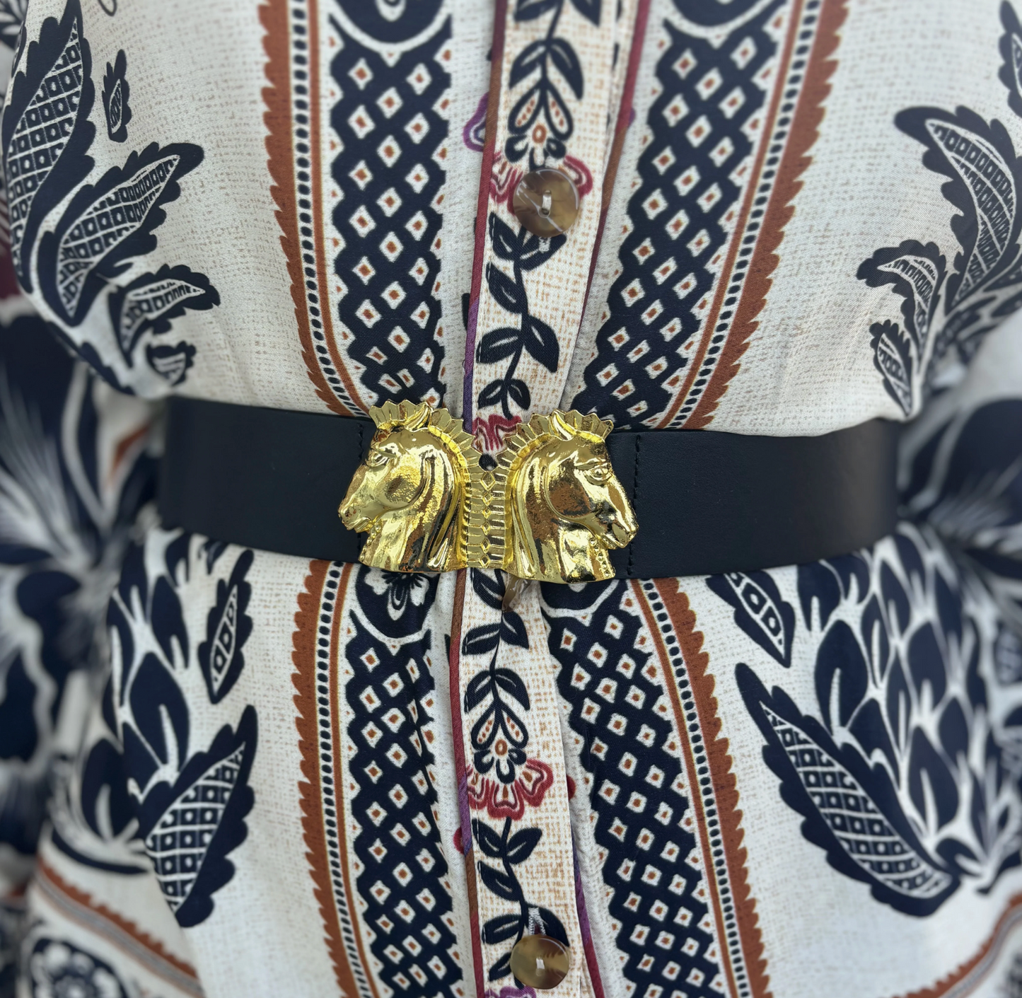 Belt Buckle - Horses