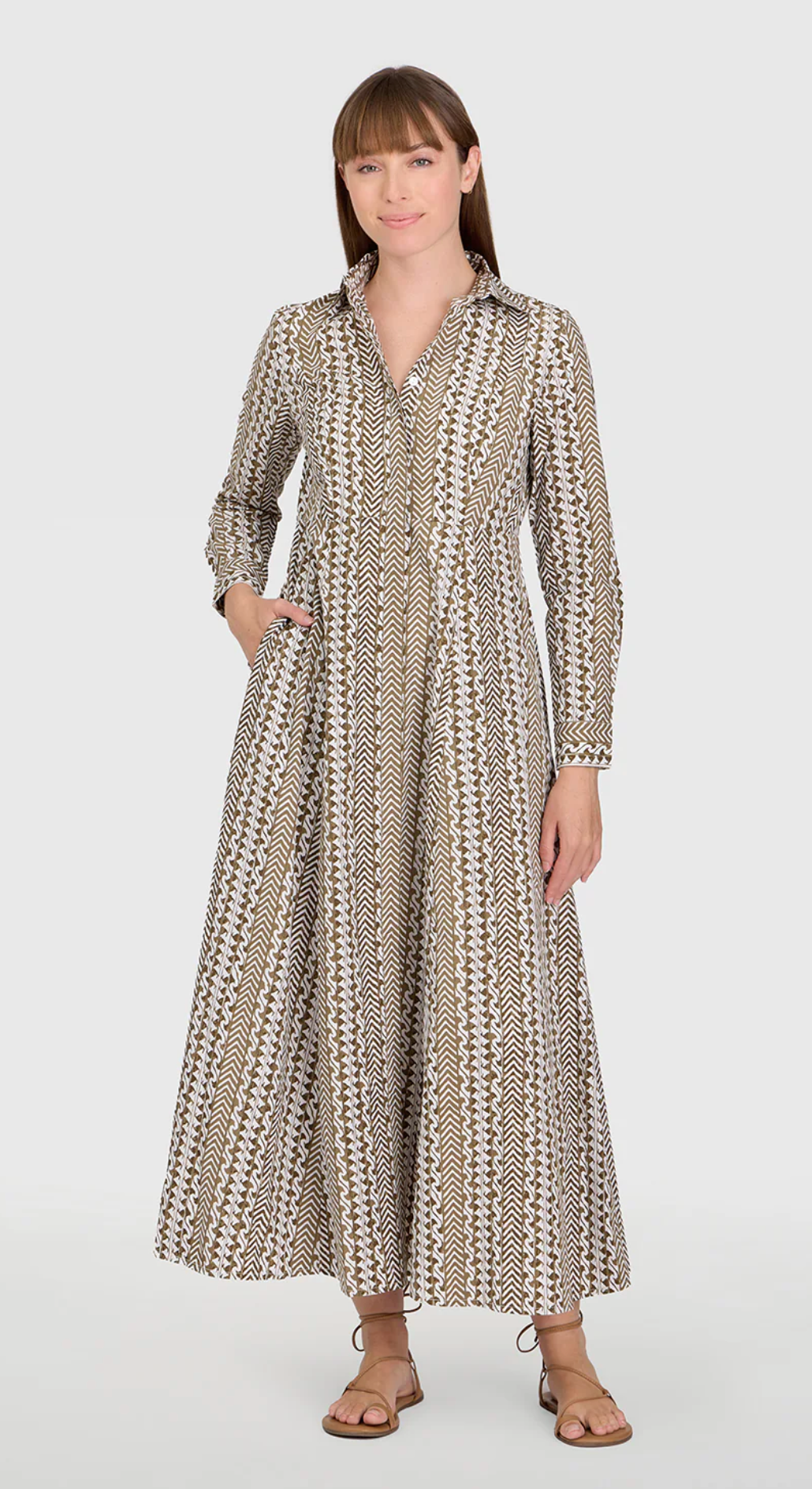 Classic Shirt Dress | Driftwood