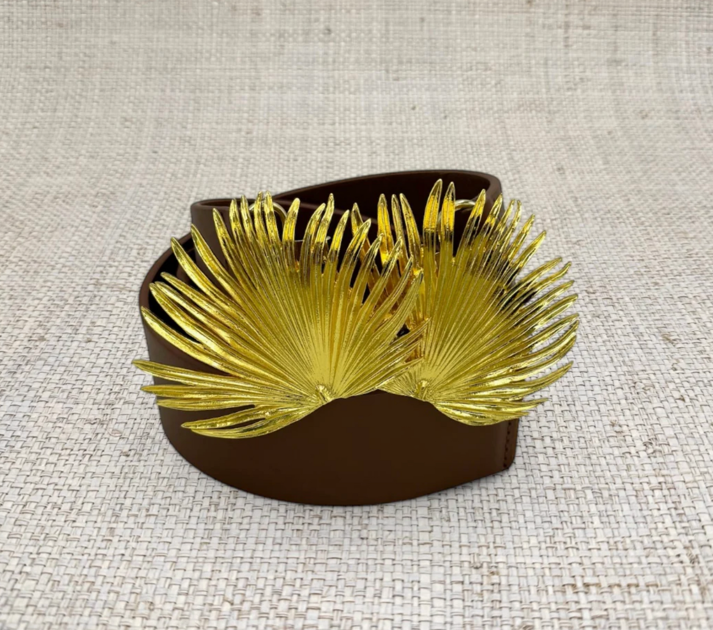Belt Buckle - Palm Frond