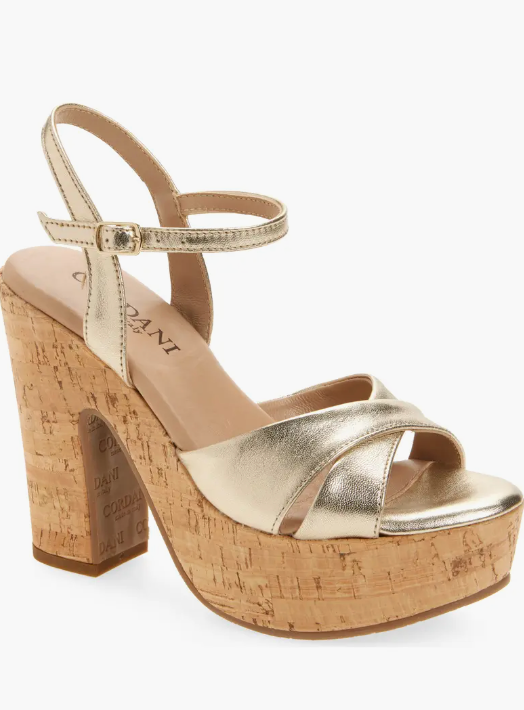 Rory Ankle Strap Platform Sandal