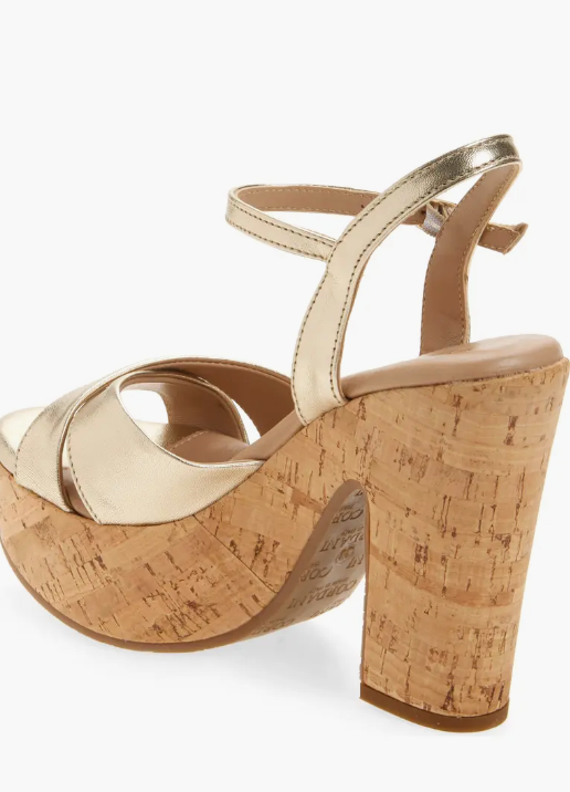 Rory Ankle Strap Platform Sandal