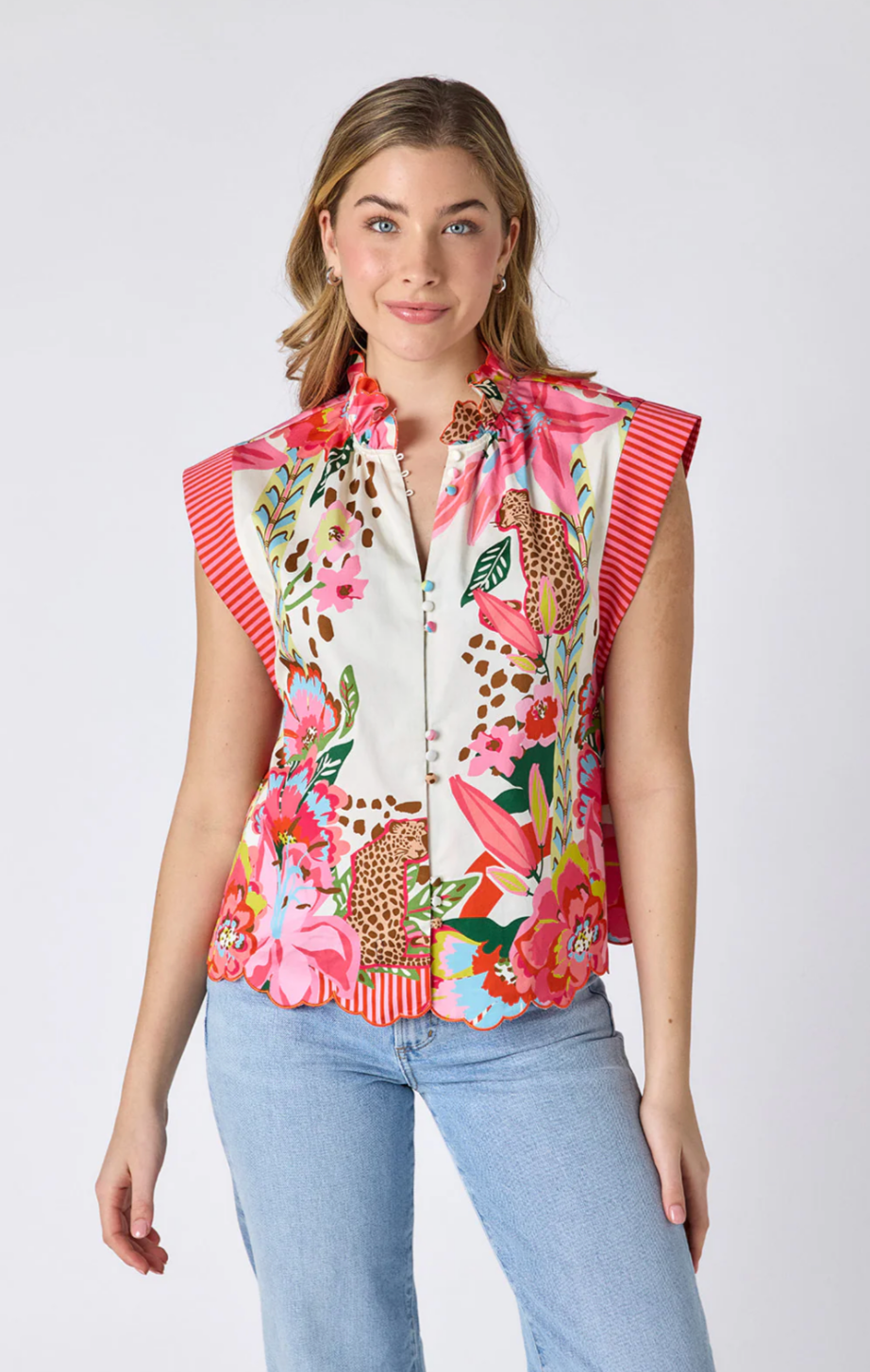 Fritzy Top | Wild Lily