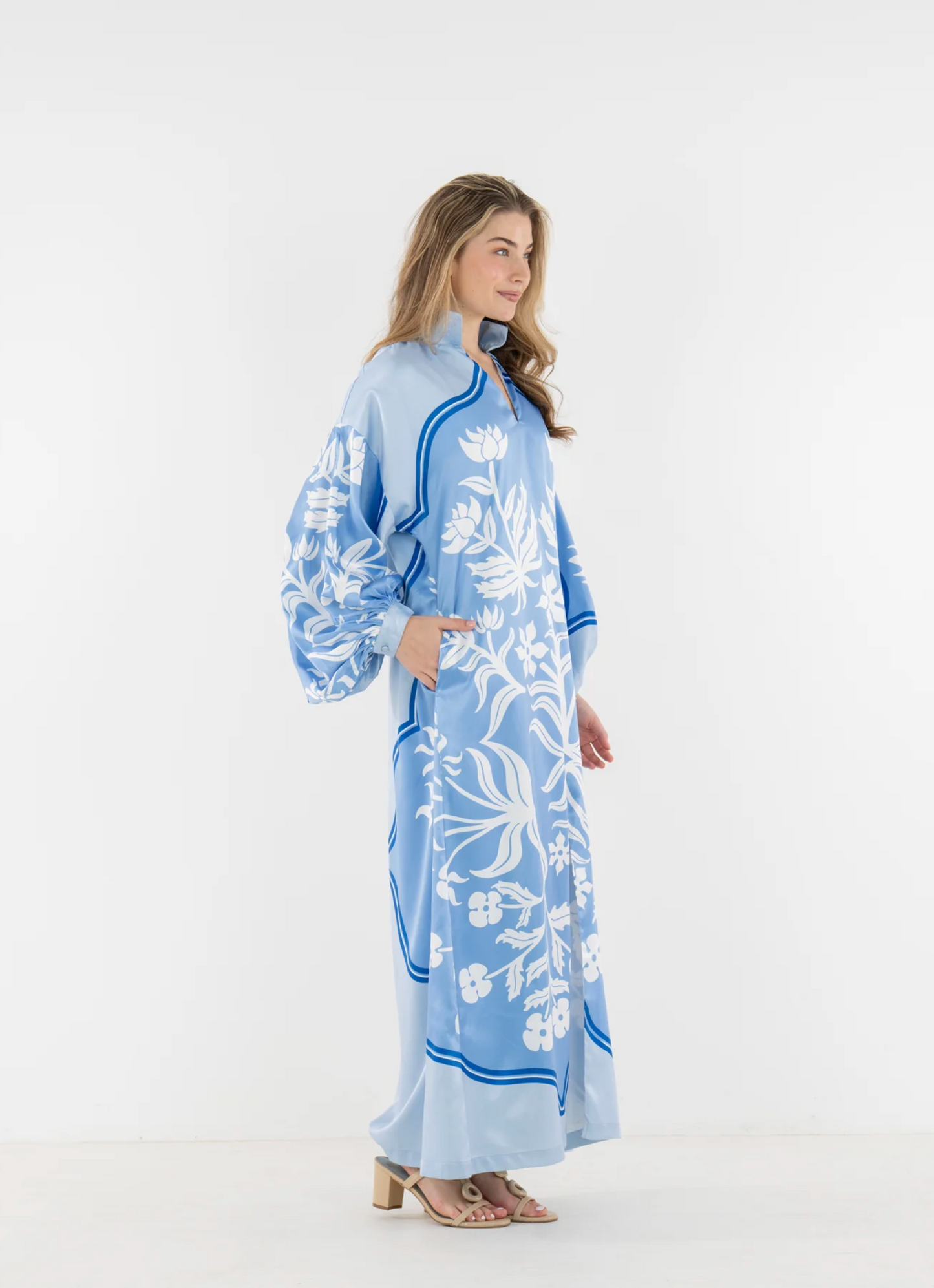 Fiona Dress | Dutch Tile