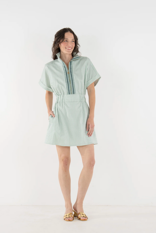 Pullover Dress | Feldspar Stripe